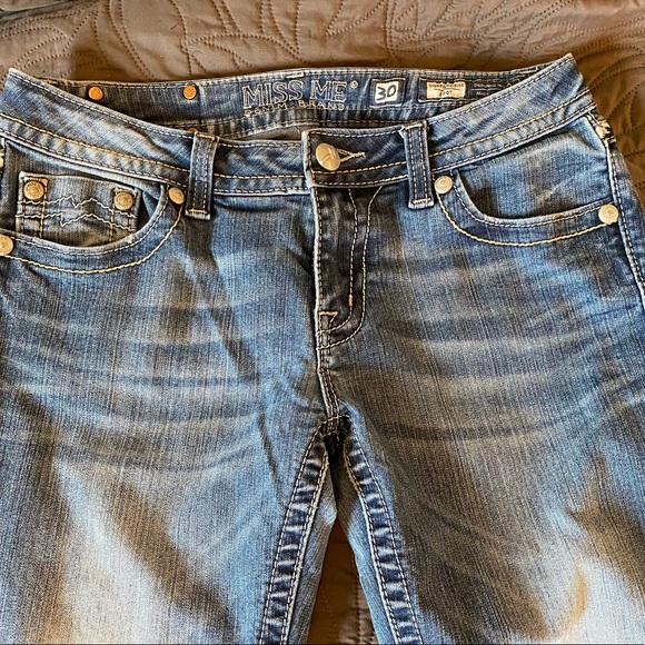 Miss Me Signature Rise boot cut jeans 29x31 - Picture 4 of 9